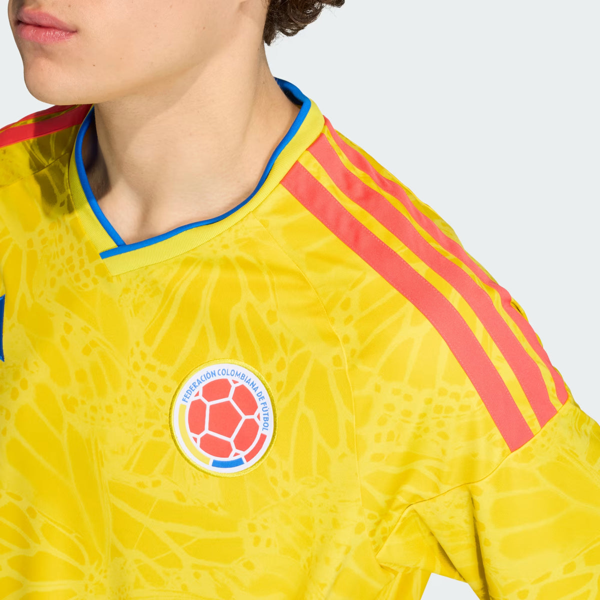 Camiseta Selección Colombia 2026 detalle frontal